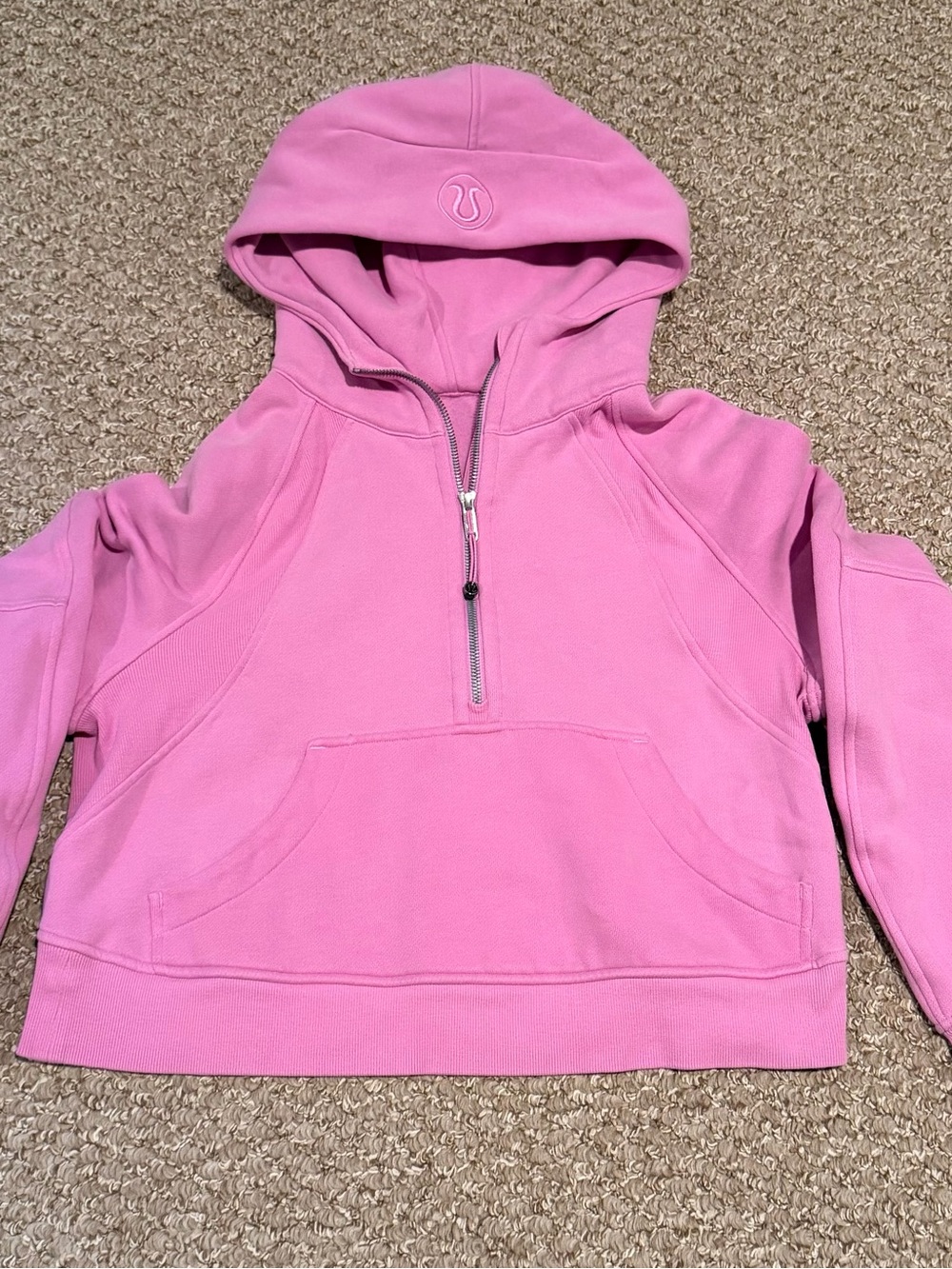 Lululemon Women’s XS Pink Hooded Pullover Sweatshirt